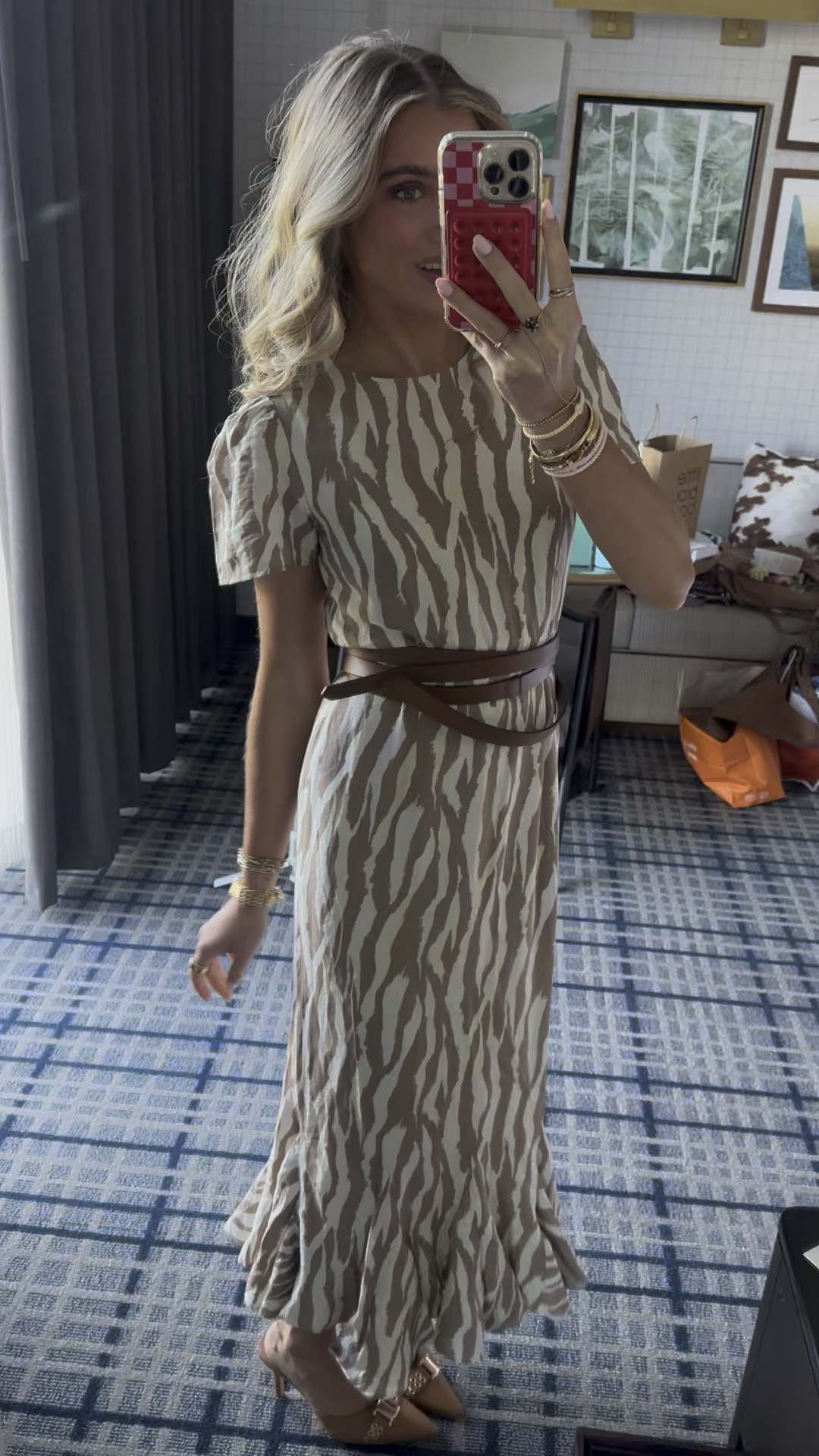 This Shopbop dress was perfect it’s so fall and works as workwear or casual with sandals or even boots too. Size xs  

#LTKWorkwear #LTKShoeCrush #LTKSeasonal