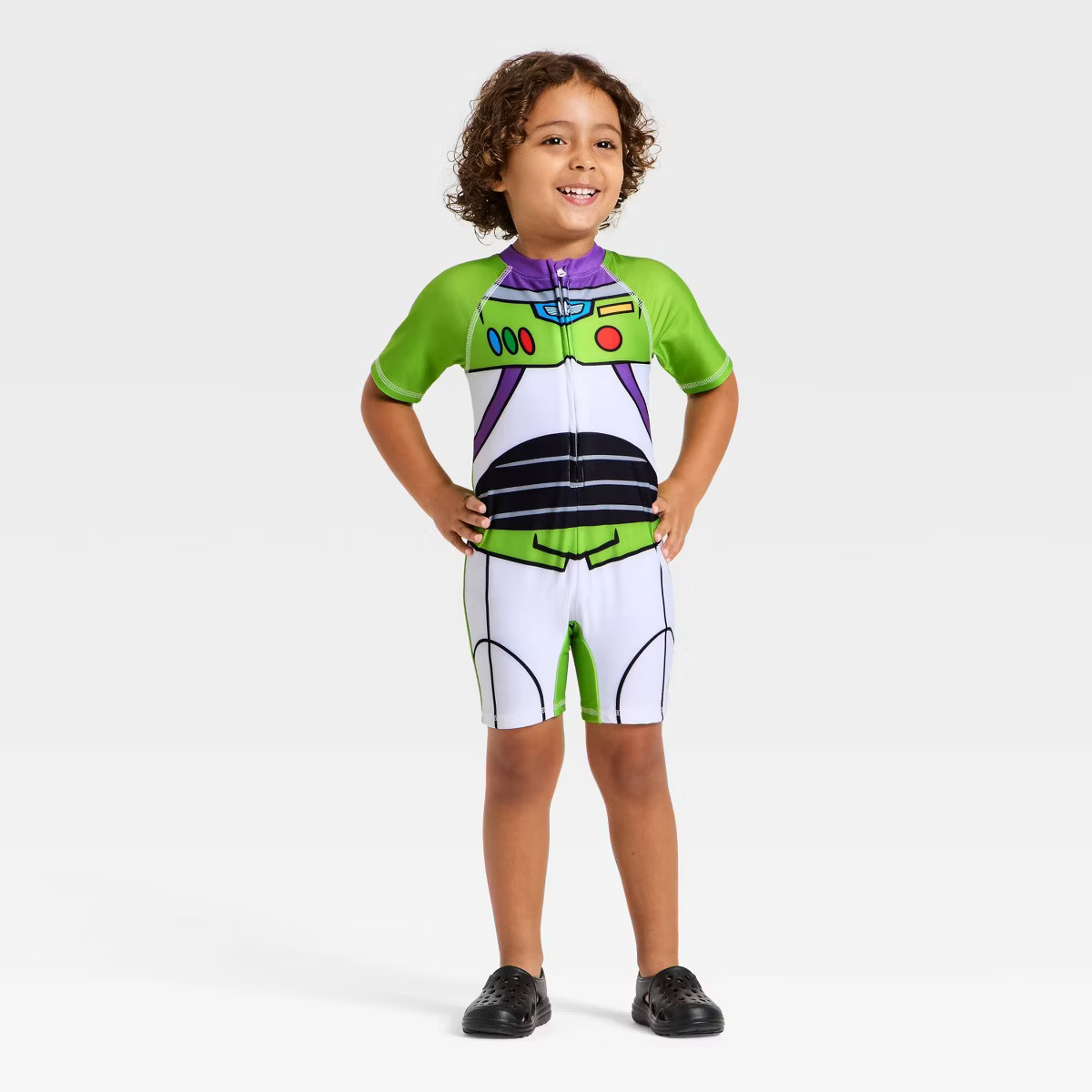 Toddler Boys' Buzz Lightyear Unisuit - Green | Target