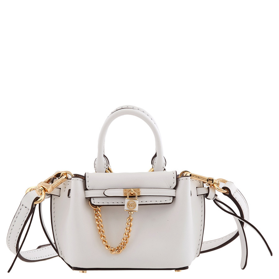 Michael Kors Optic White Leather Hamilton Legacy Micro Belted Crossbody | Jomashop.com & JomaDeals.com
