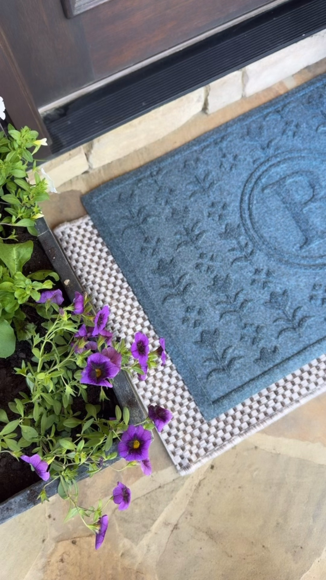 Porch updates. Simple additions for Spring. Front door mat. Spring porch. 

#LTKSeasonal #LTKHome