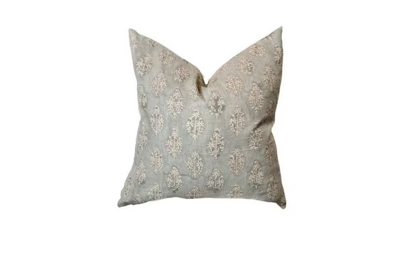 MINNIE BLUE Floral Blue Designer Pillow Cover | Etsy | Etsy (US)