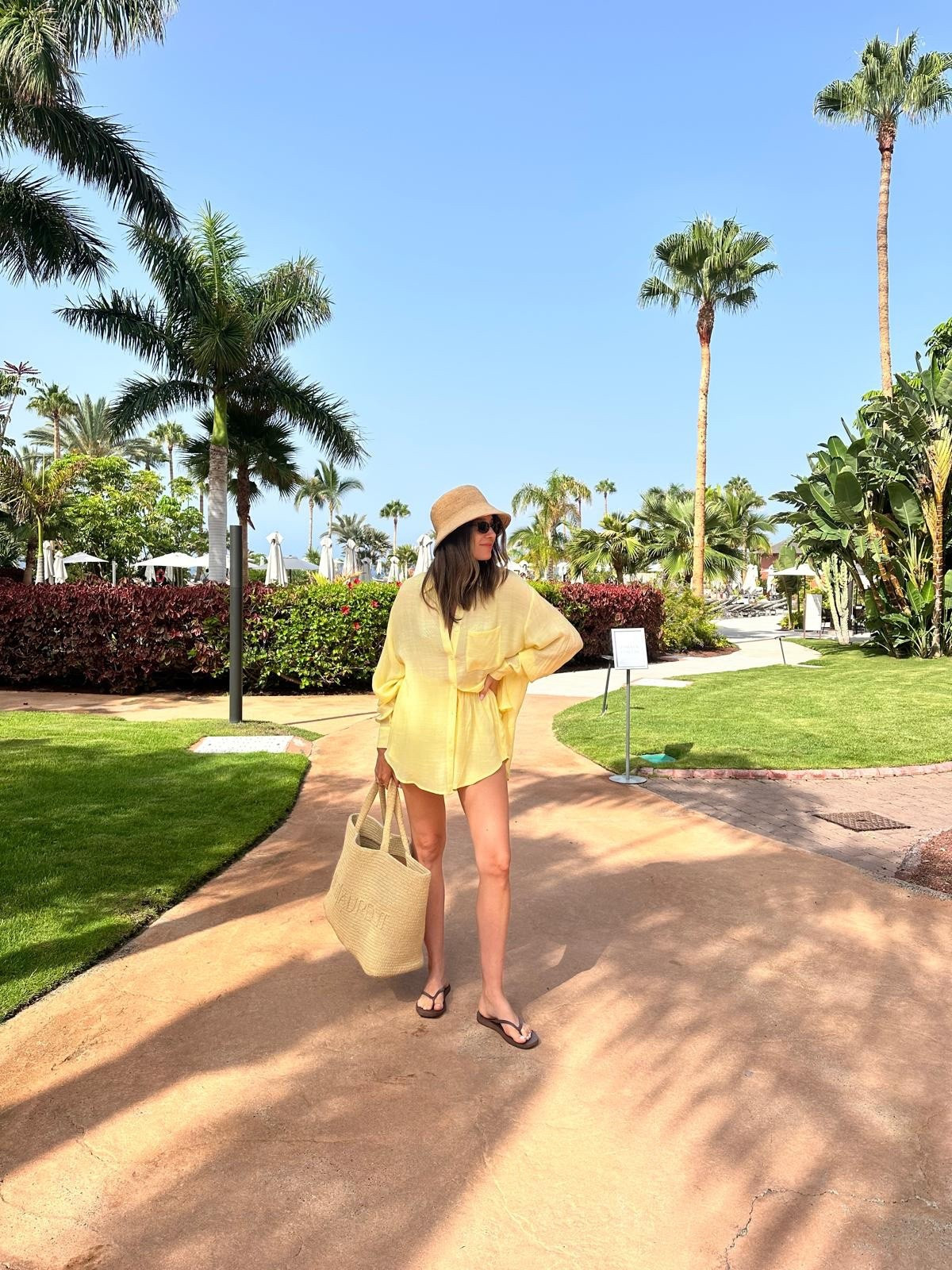 Holiday outfit check with Philippa 💛

Raffia bag | yellow coord set | raffia bucket hat

#LTKuk #LTKsummer #LTKstyletip