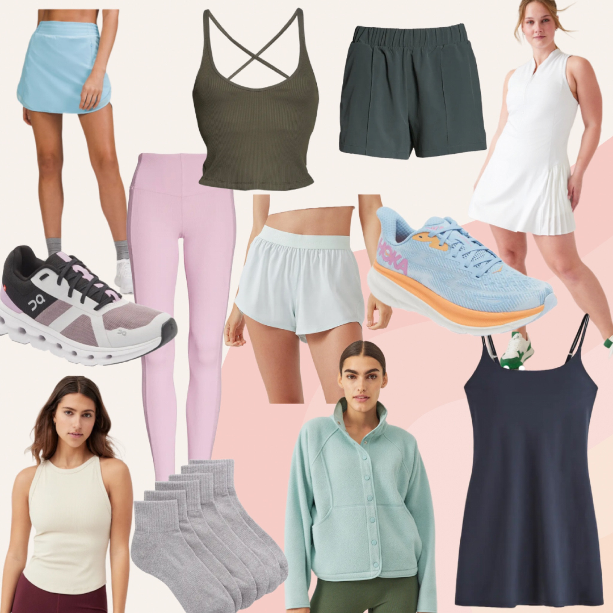 Spring athleisure wear

#LTKSeasonal #LTKsalealert #LTKfit
