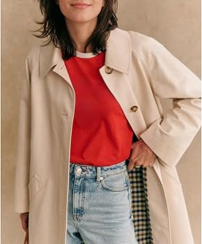 Songling Womens Long Trench Coat Single Breasted Oversized Windproof Trendy Fall Jacket Outerwear... | Amazon (US)