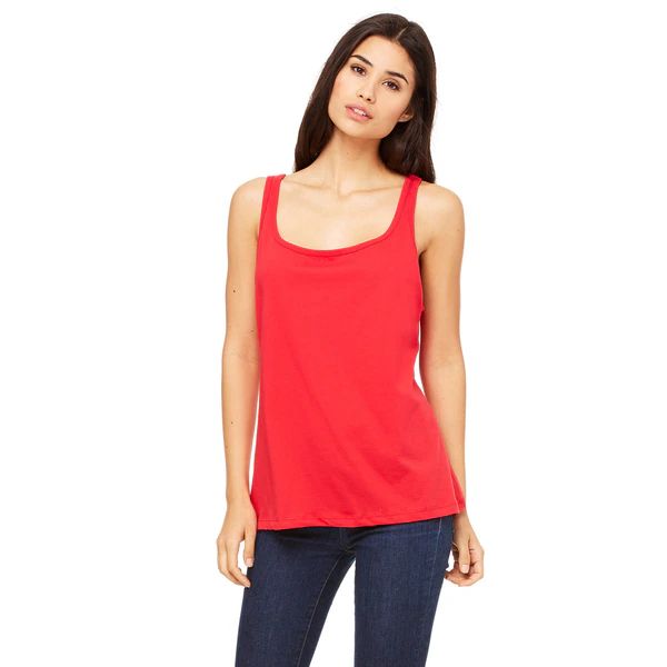 Women's Relaxed Jersey Red Tank | Bed Bath & Beyond