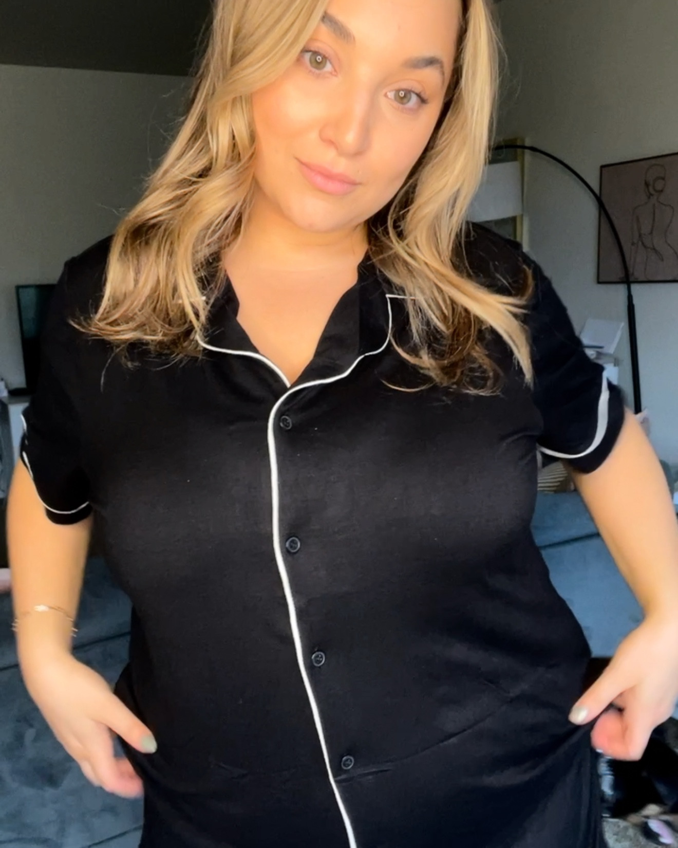 Cozy shorts/ short sleeve pj set for spring! 

#LTKPetite #LTKFindsUnder50 #LTKMidsize