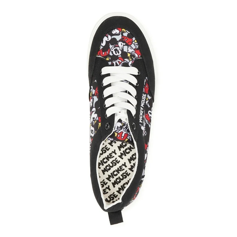 Mickey Mouse Men's Casual Print Low Top Sneaker | Walmart (US)