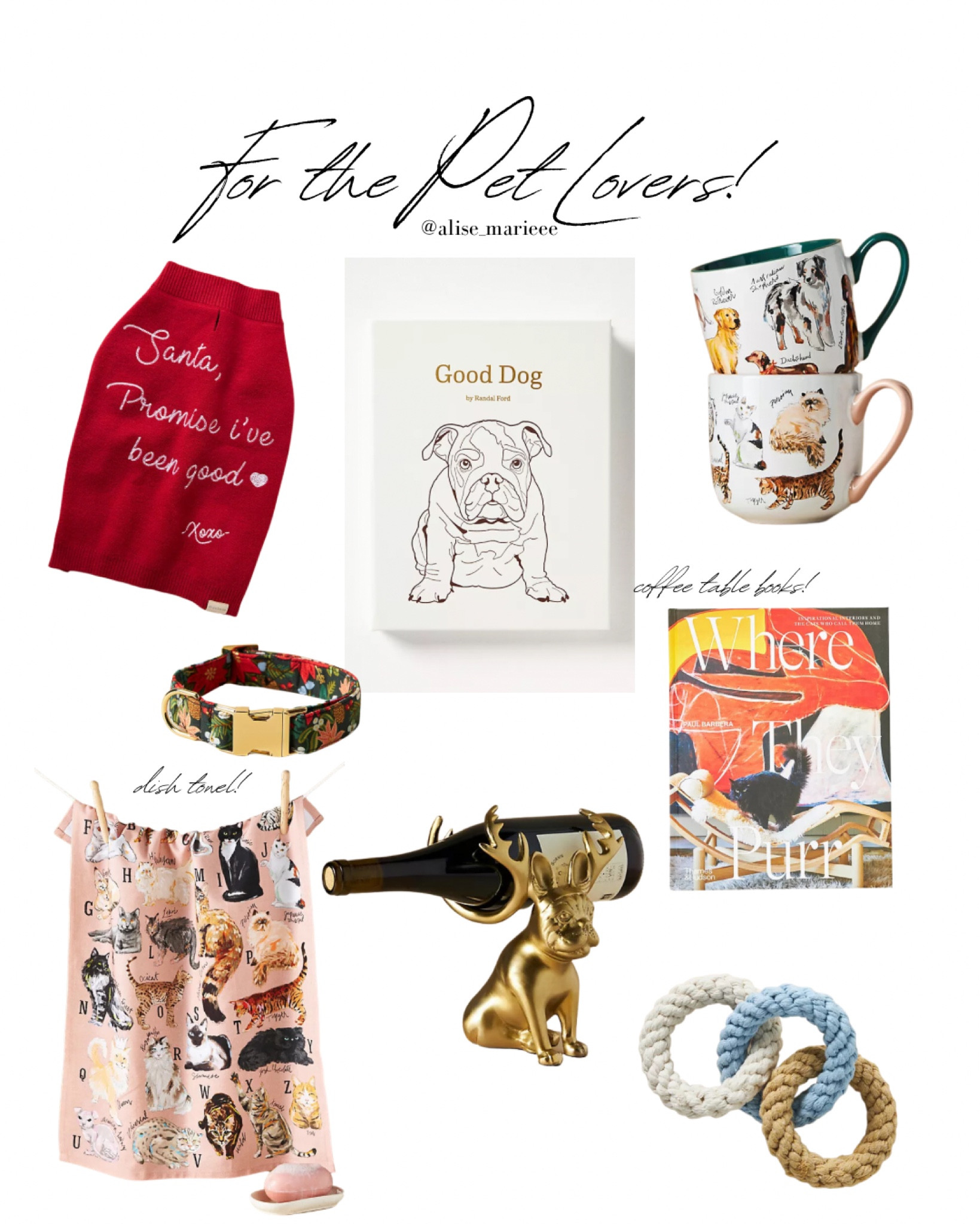 Holiday pet lover gifts! 

#LTKGiftGuide #LTKSeasonal #LTKHoliday