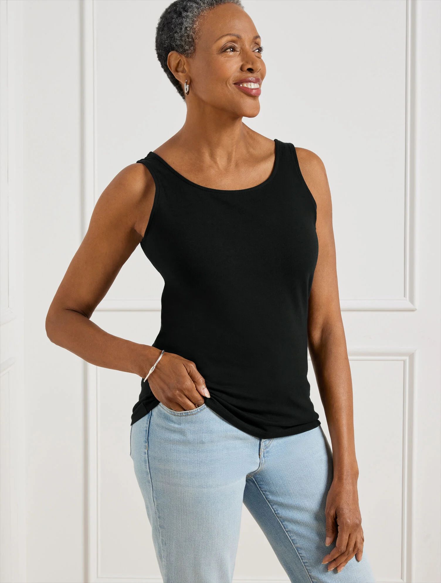 180° Two-Way Tank | Talbots