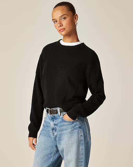 Perfect cashmere crewneck sweater | J. Crew US