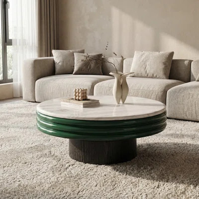 Round Marble Coffee Table | Wayfair North America