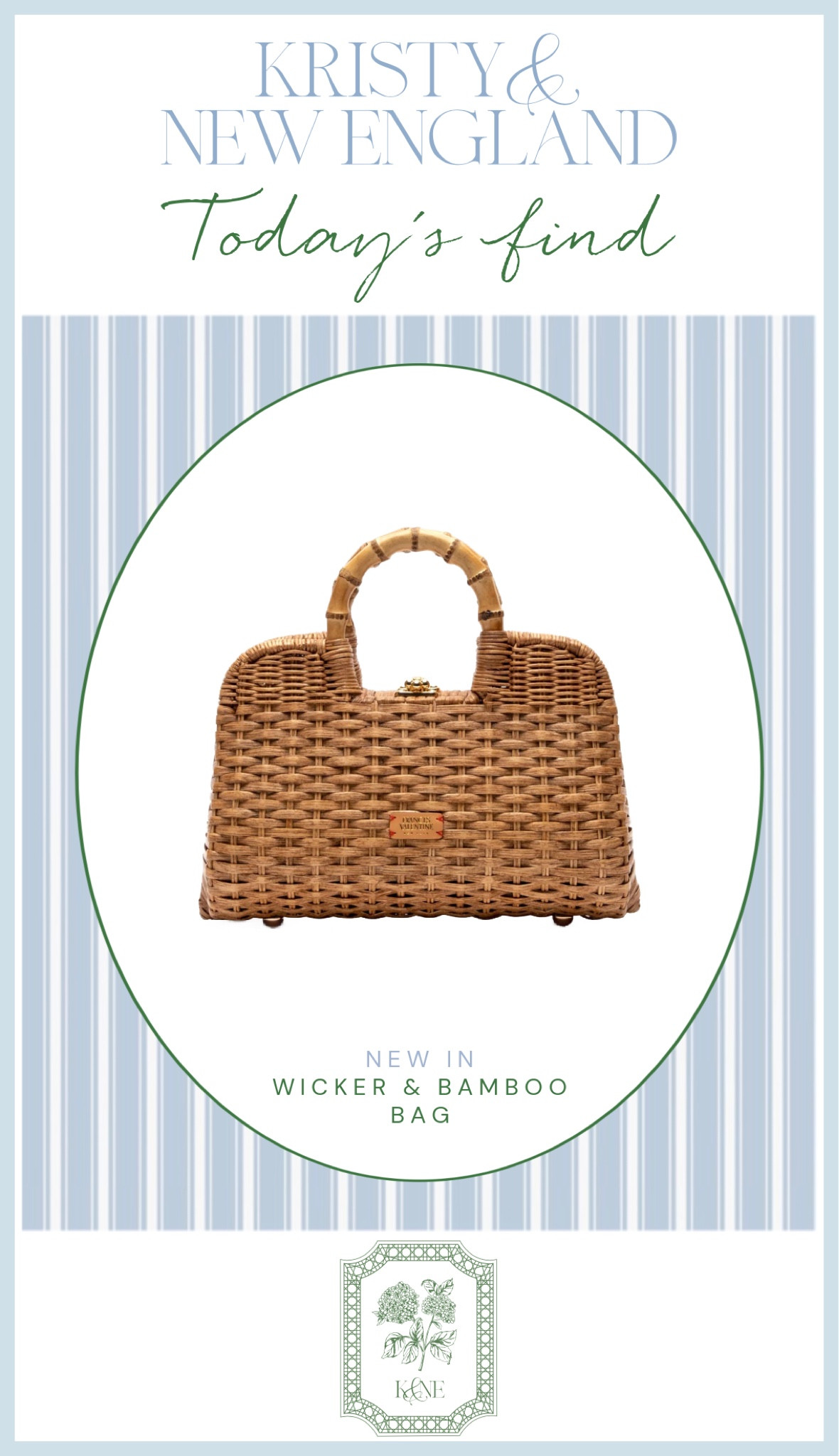 Love this version of the wicker & bamboo bag

#LTKOver40 #LTKItBag