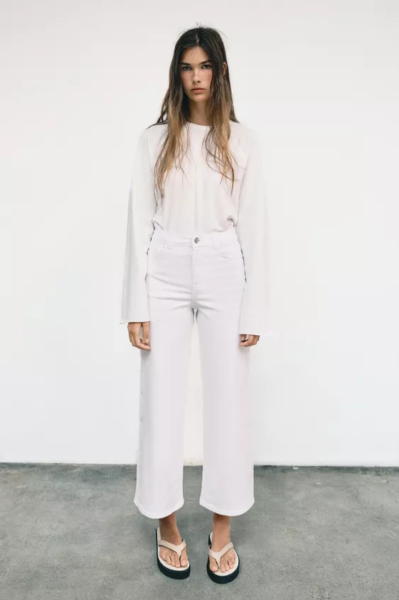 Z1975 HIGH-WAIST COMFORT CULOTTES | Zara FR