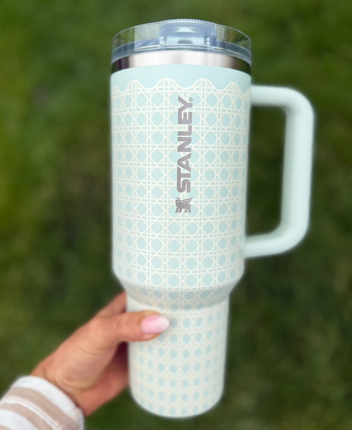 Basketweave @stanley_brand tumbler #stanley1913partner #stanley 

 