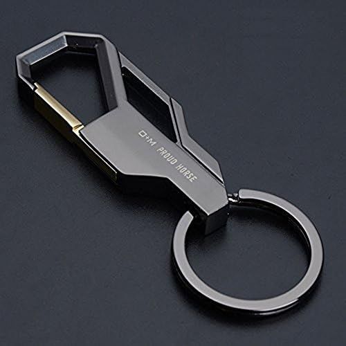 KESTAR Car Key Chain Key Ring Business Keychain for Men, Black | Amazon (US)