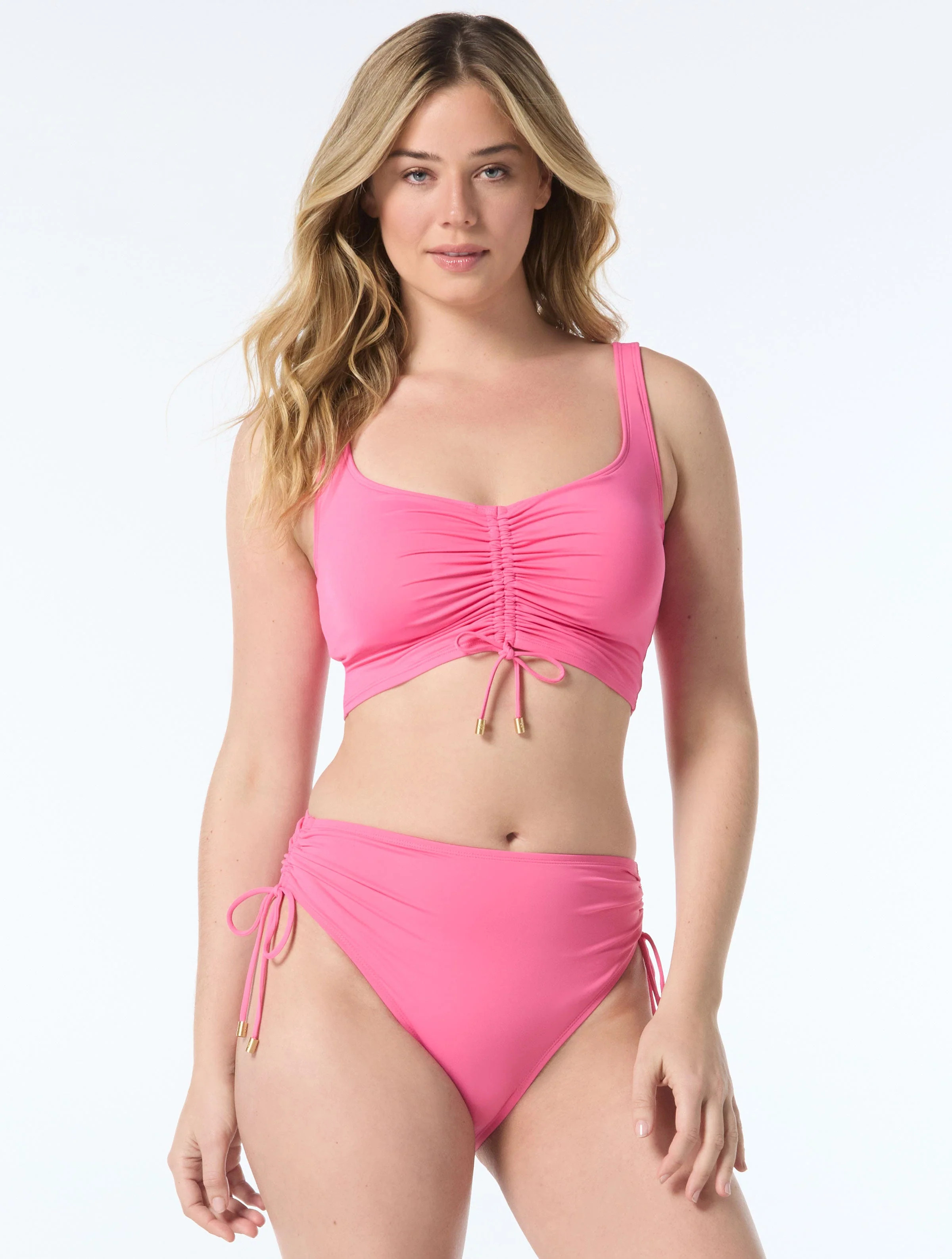 Coco Reef Elevate Bra Sized Shirred Underwire Bikini Top - Classic Sol | Beach2Ocean