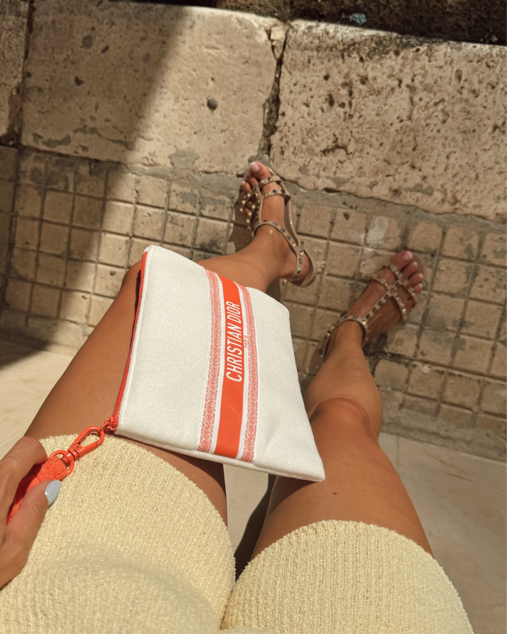 Euro summer outfit

Crochet waist coat, green vest, yellow shorts, Free People Amazon, crochet hat, Dior bag, beige sandals, Valentino sandals, summer outfit, euro vacation, Italy, woven hat, bucket hat, round sunglasses 

#LTKTravel #LTKSeasonal #LTKStyleTip