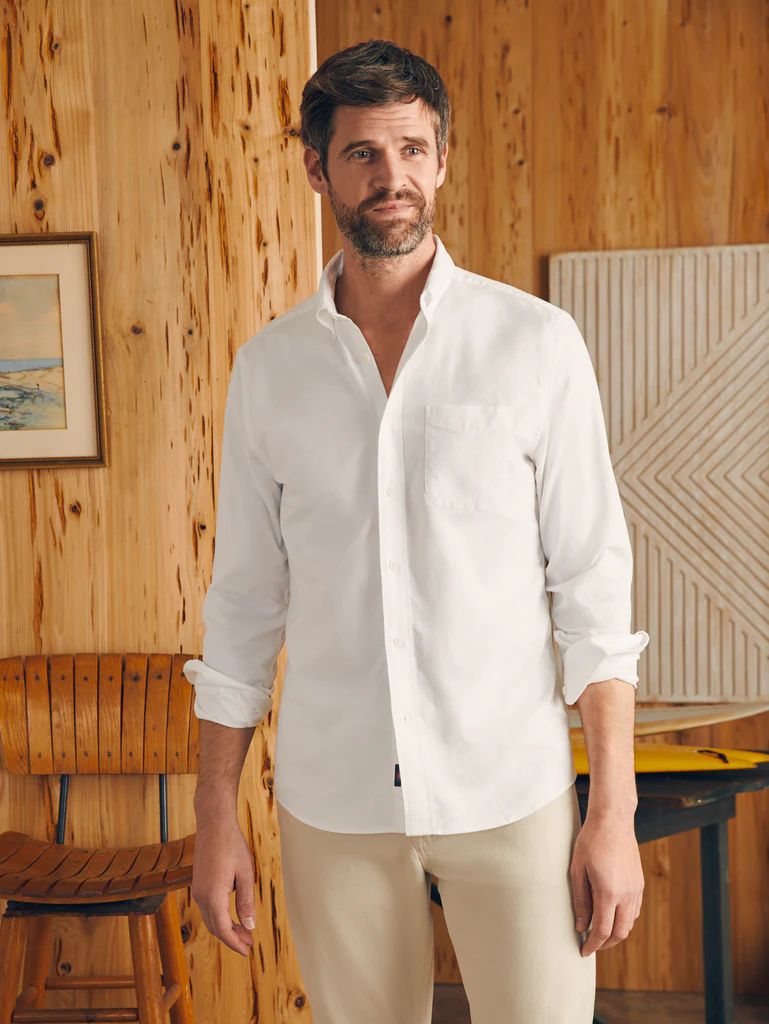 Supima Oxford Shirt | Faherty