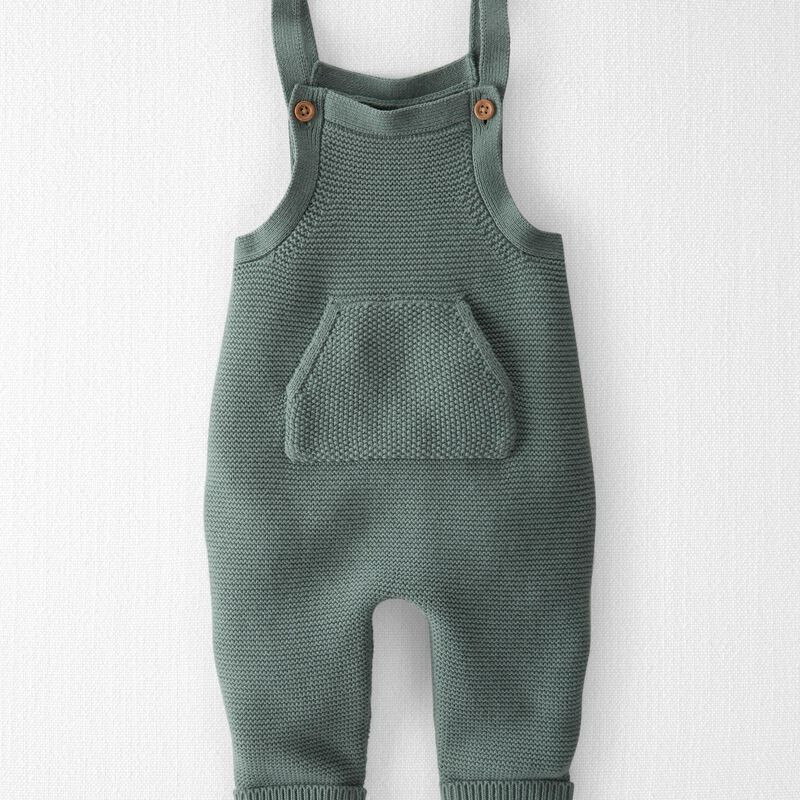 Baby Organic Sweater Knit Overalls | Carter's