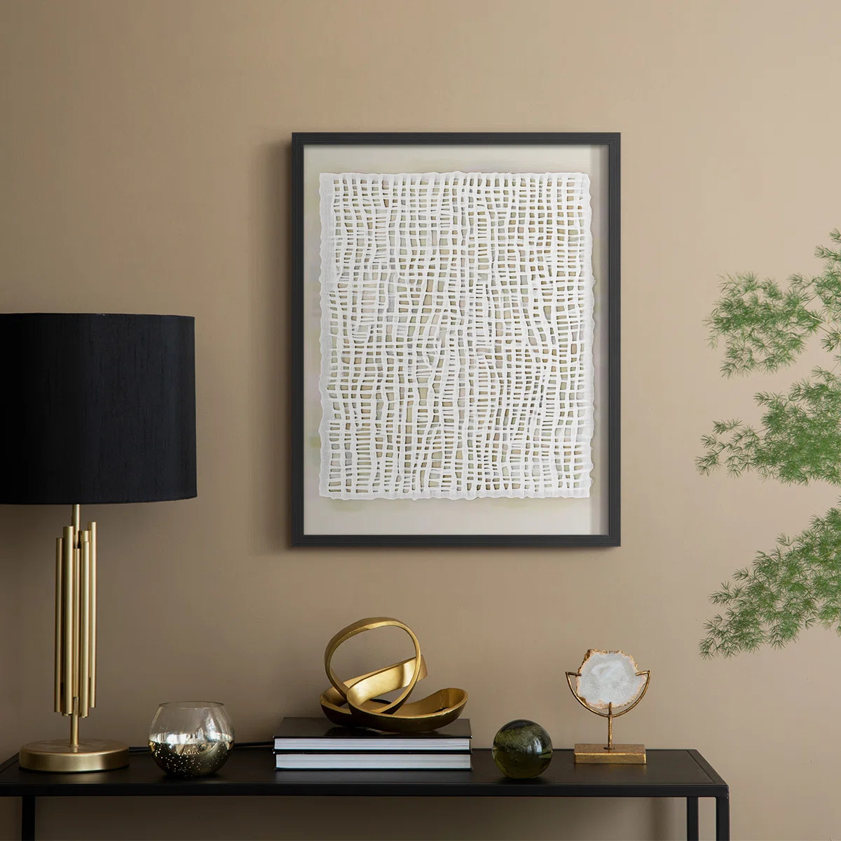 Abstract CDLXXXIV Framed Print - Ready To Hang - Made in USA | Wayfair North America