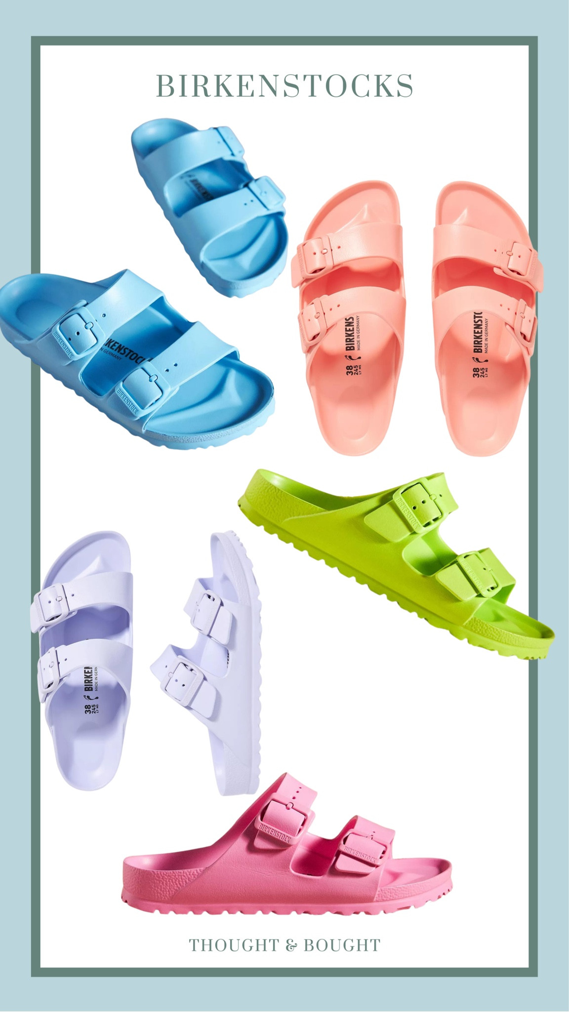 So many fun colors for spring summer in the rubber birks !! 

#LTKFind #LTKstyletip #LTKshoecrush