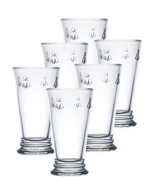 La Rochère La Rochere Napoleon Bee 6-Pc. Large Highball Glasses & Reviews - Glassware & Drinkwar... | Macys (US)