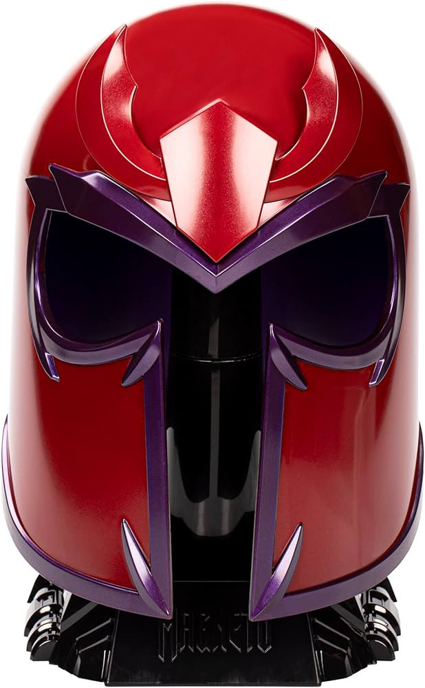 Marvel Legends Series Magneto Premium Roleplay Helmet, X-Men ‘97 Adult Roleplay Gear, Red | Amazon (US)