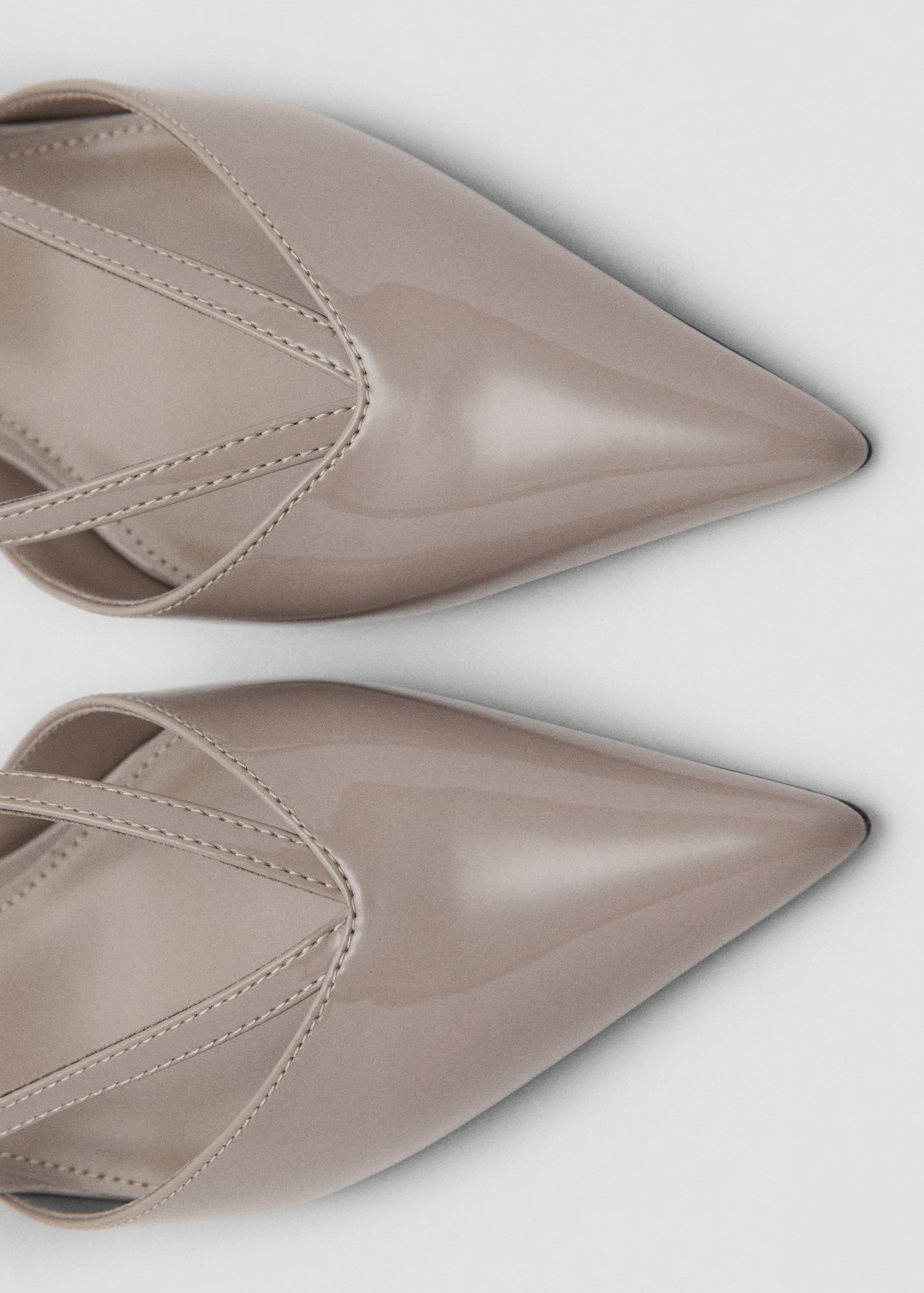 Kitten-heeled strappy shoes - Women | MANGO USA | Mango (US/MX/AU)