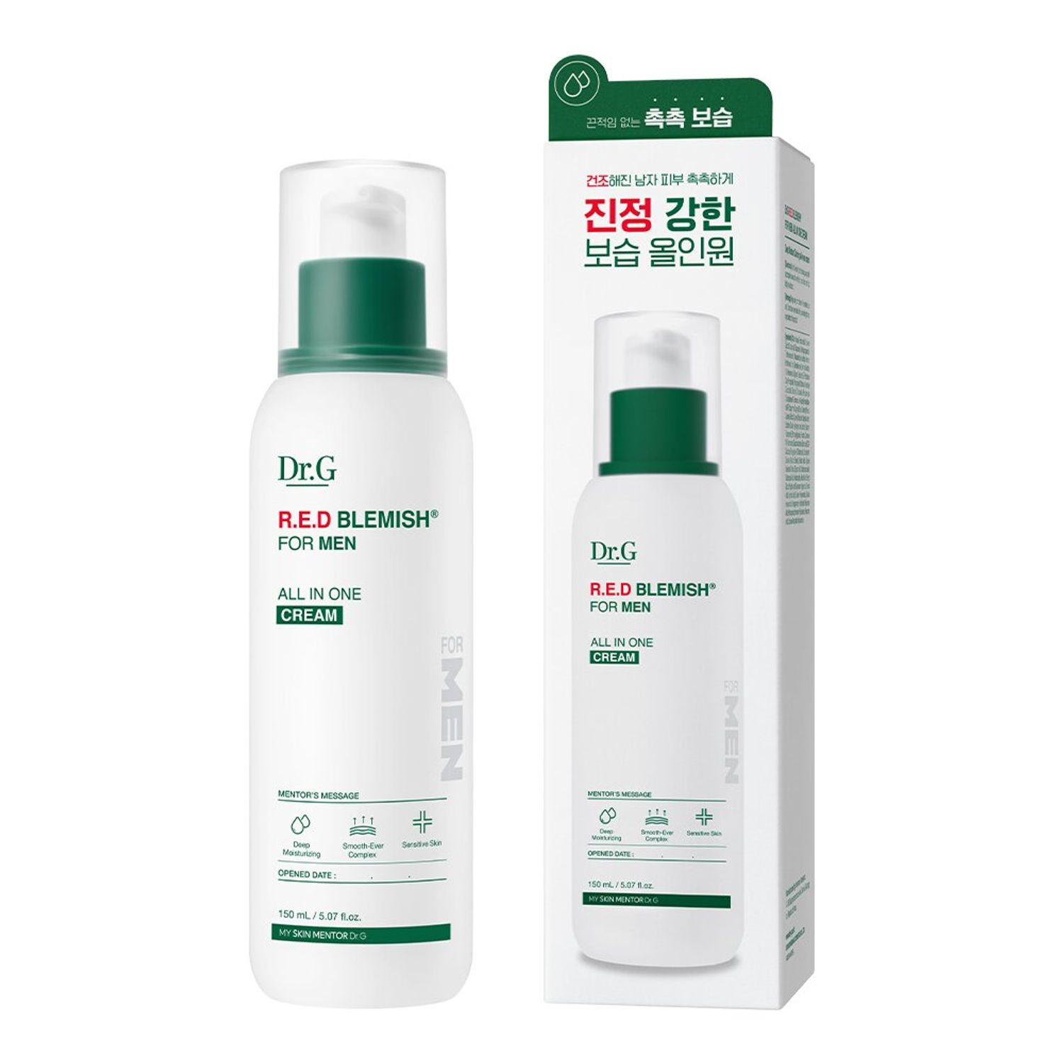 Dr.G Red Blemish For Men All In One Cream 150mL  | OLIVE YOUNG Global | Olive Young Global