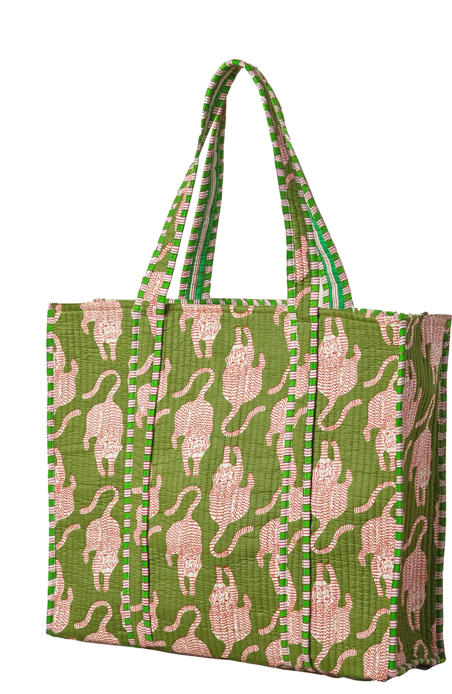 Verve Culture Quilted Feline Tote | Nordstrom | Nordstrom