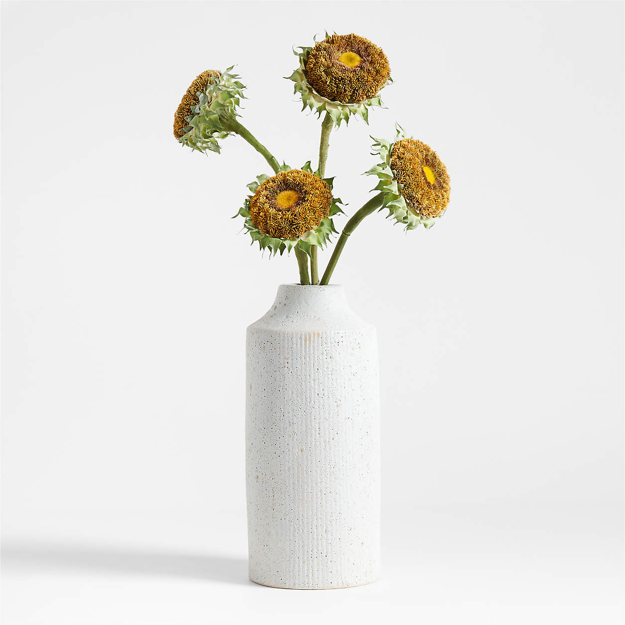 Faux Sunflower Stem 35" by Abigail Ahern + Reviews | Crate & Barrel | Crate & Barrel