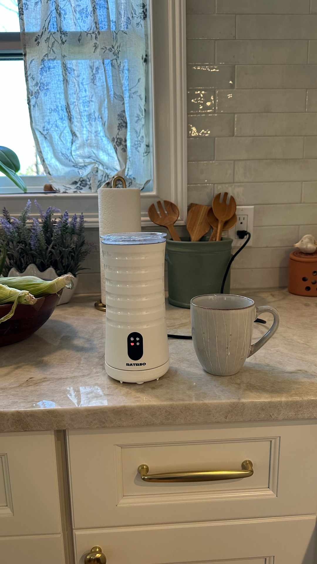 Best way to get the day started! Love my milk frother. Gives me that coffee shop vibe right at home! #morningcoffee #morningroutine #coffeeroutine 

#LTKGiftGuide