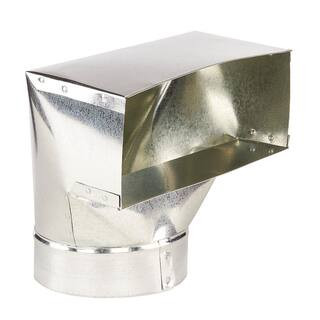 12 in. x 2-1/4 in. to 6 in. 90-Degree Register Box | The Home Depot