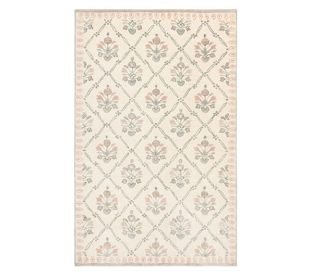 Floral Bouquet Rug | Pottery Barn Kids