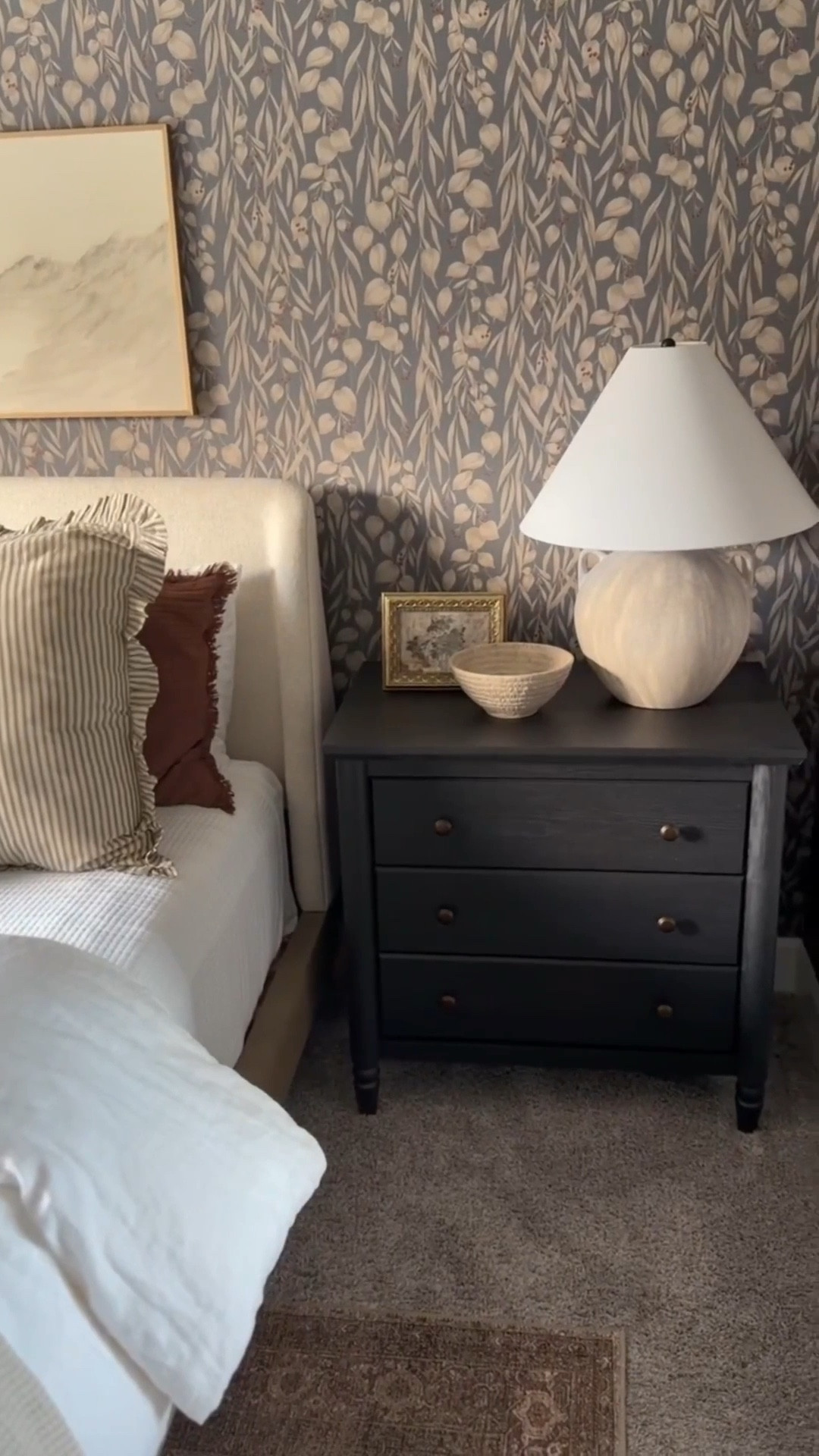 I am still in awe of these gorgeous nightstands! The prettiest black finish, brass knobs, interlocking mechanism closure, and the price point is too good!! Only $184!!

#LTKHome