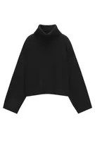 Soft high neck jumper | PULL and BEAR UK