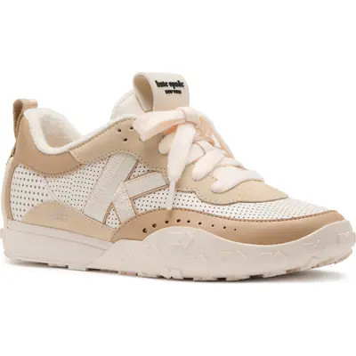 Kate Spade New York k as in kate low top sneaker in True White/Lavender Cream at Nordstrom, Size 7 | Nordstrom