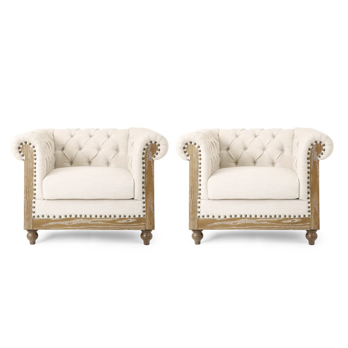 Darby Home Co Anduin 39'' Wide Tufted Chesterfield Chair & Reviews | Wayfair | Wayfair North America