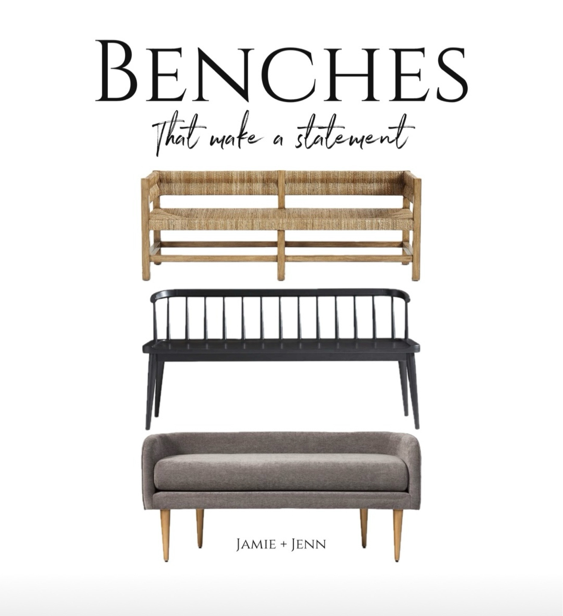 Add that special touch to your home this holiday season, with these fabulous benches! 

#LTKHome #LTKFamily #LTKHoliday