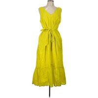 Gap Casual Dress: Yellow Dresses - Used - Size Large | ThredUp (US)