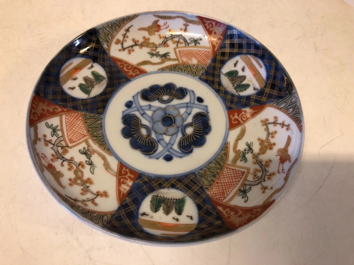 Antique Japanese Imari Hand Painted Porcelain Plate with Swan Scenes  | eBay | eBay US