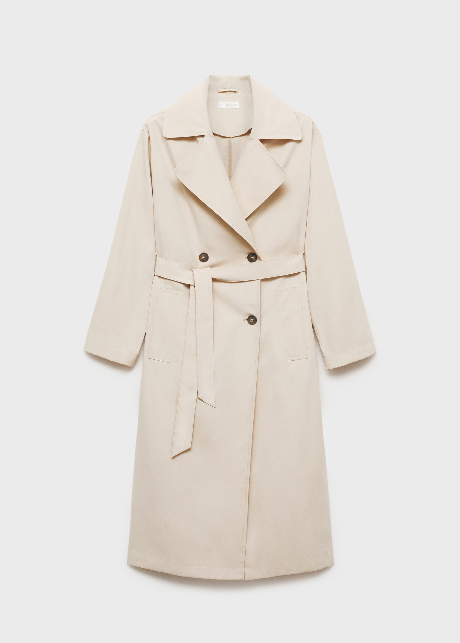 Belt flowy trench - Teen | MANGO USA | Mango (US/MX/AU)