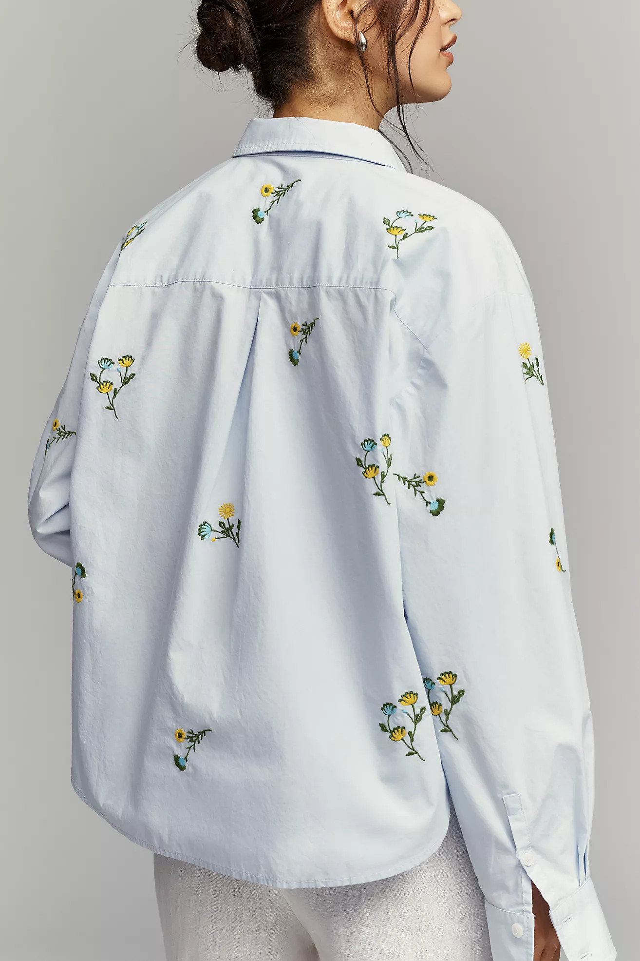 The Shrunken Bennet Buttondown Shirt by Maeve | Anthropologie (US)