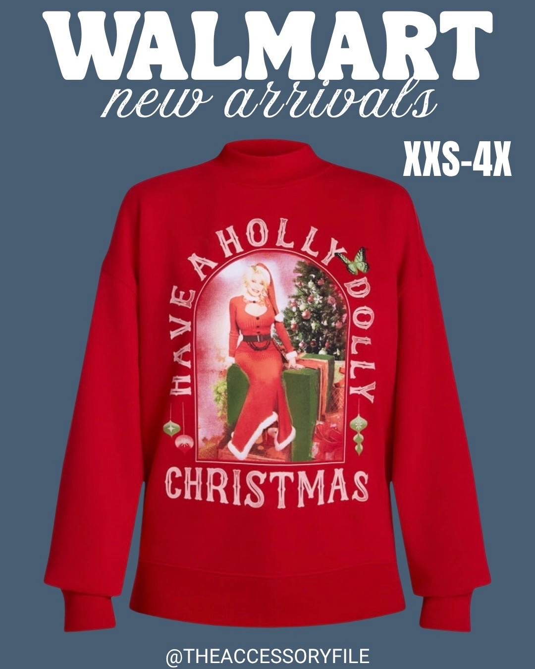 OMG 😍😍 super cuuuute Dolly Parton Christmas sweatshirt! Plus size friendly! 

@Walmart Walmart finds, Walmart deals, Walmart fashion, Walmart style, Christmas outfit, winter outfits, winter style

#LTKSeasonal