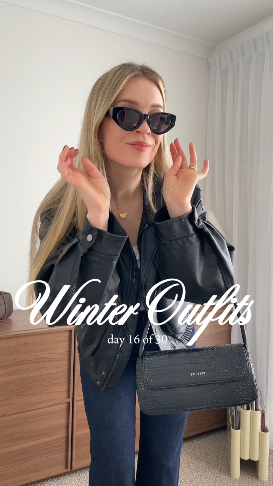 Winter Outfits Series - Day 16 of 30
Finally we've made it to spring but we have a few winter outfits left! A little winter wine bar outfit nothing mind blowing, just a realistic winter outfit in perth #winteroutfitideas #winteroutfits #australianfashion #leatherjacket #Itkaustralia 

#LTKaustralia #LTKjeans #LTKdatenight