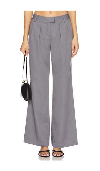 Libbi Trouser in Grey | Revolve Clothing (Global)