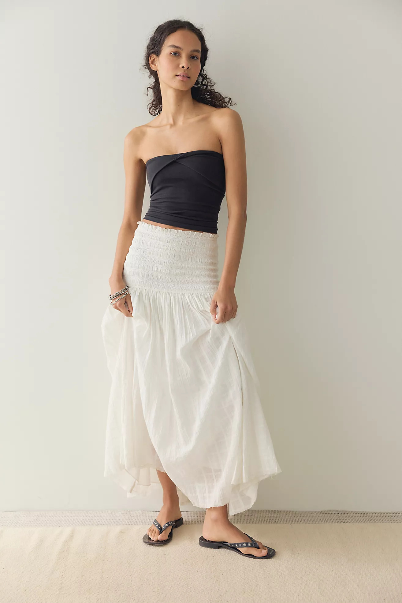 Raven Solid Convertible Maxi Skirt | Free People (Global - UK&FR Excluded)