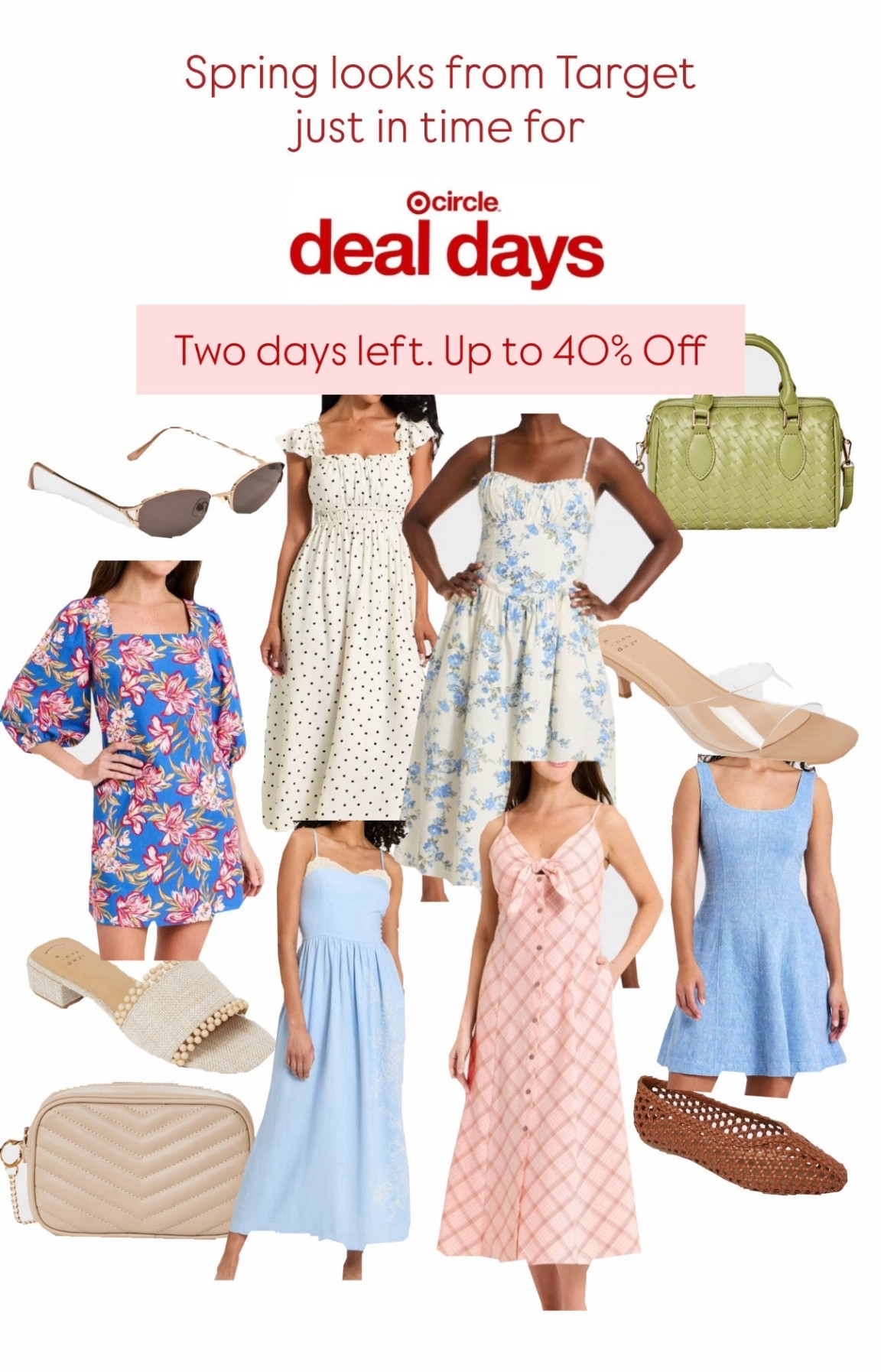 Target Circle Deal Days are here but only two days left! Get up to 40% off until 3/27. Hurry before the sale ends. Here’s some great looks for spring 🌸

#LTKSeasonal #LTKSaleAlert #LTKootd