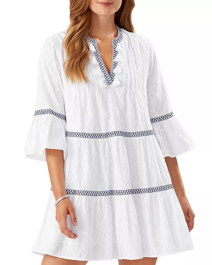 Tommy Bahama Jacquard Tiered Dress Back to results -  Women - Bloomingdale's | Bloomingdale's (US)