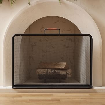 Vesta Fireplace Screen | West Elm (US)